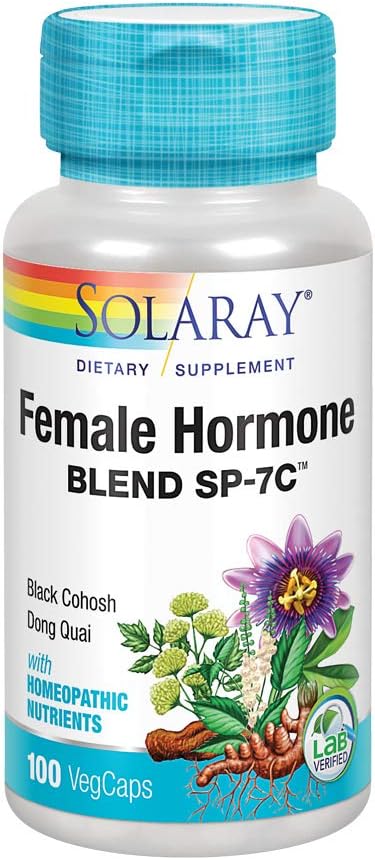 Sunay - מותג הורמונים נשית 7c Black Cohosh, 100 קפסולות