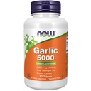 תוספי מזון עכשיו, Garlic 5,000 (Allium sativum), Enteric Coated, Odor מבוקר, 90 טבליות