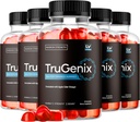 (5 Pack) TruGenix Gummies, TruGenix Gummies עבור גברים, טיניקס חניכיים מתקדמות פורמולה, TruGenix ACV Gummies, TruGenix תמיכה חניכיים, Premium Formula, 300 חניכיים עבור 5 חודשים