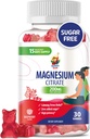מגנזיום חניכיים לילדים ומבוגרים - 200 מ"ג - Calm Magnesium Chews - Magnesium Citrate Chewable תוסף עבור Mood & שרירים תמיכה