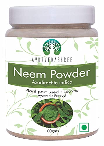 Neem Leaf אבקה 100 Gm | Azadirachta Indica | Wild Crafted Neem Leaf אבקה