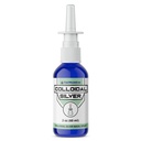 FWS Colloidal Silver Nasal Spray - 2oz - Ultra Fine Silver Mist - 50 ppm - 99.99% Purity - Sinus Relief - Helps with Dry, Irritated, Stuffy Nose - תמיכה במערכת החיסון - למבוגרים ולמתבגרים