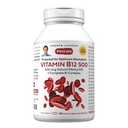 ANDREW LESSMAN ויטמין B12 500 360 קפסולות - Absorption-Protected Methyobalclamin (Natural Coenzyme ויטמין B12, Essential for Energy and Stress Support, Plus B-Complex, Easy to Swallow קפסולות