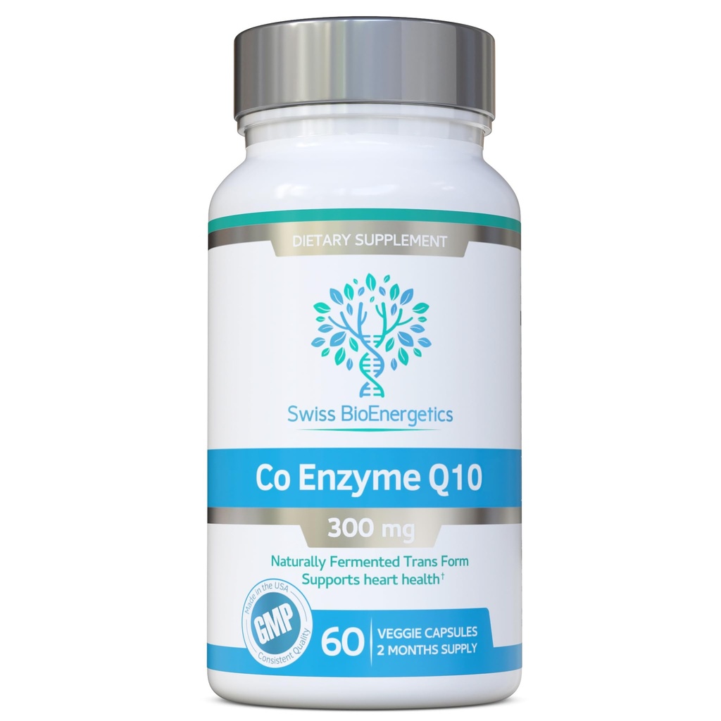 Co Enzyme Q10 CoQ10 300 מ"ג 60 קפסולות - פורה טבעית