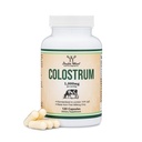 תוסף Colostrum 120 קפסולות, 1000 מ"ג למנה (בולת קולוסטרום מבחל הראשון בלבד, Std. ל 15% IgG Immunoglobulins) No Fillers, צד שלישי נבדק על ידי Double Wood Wood