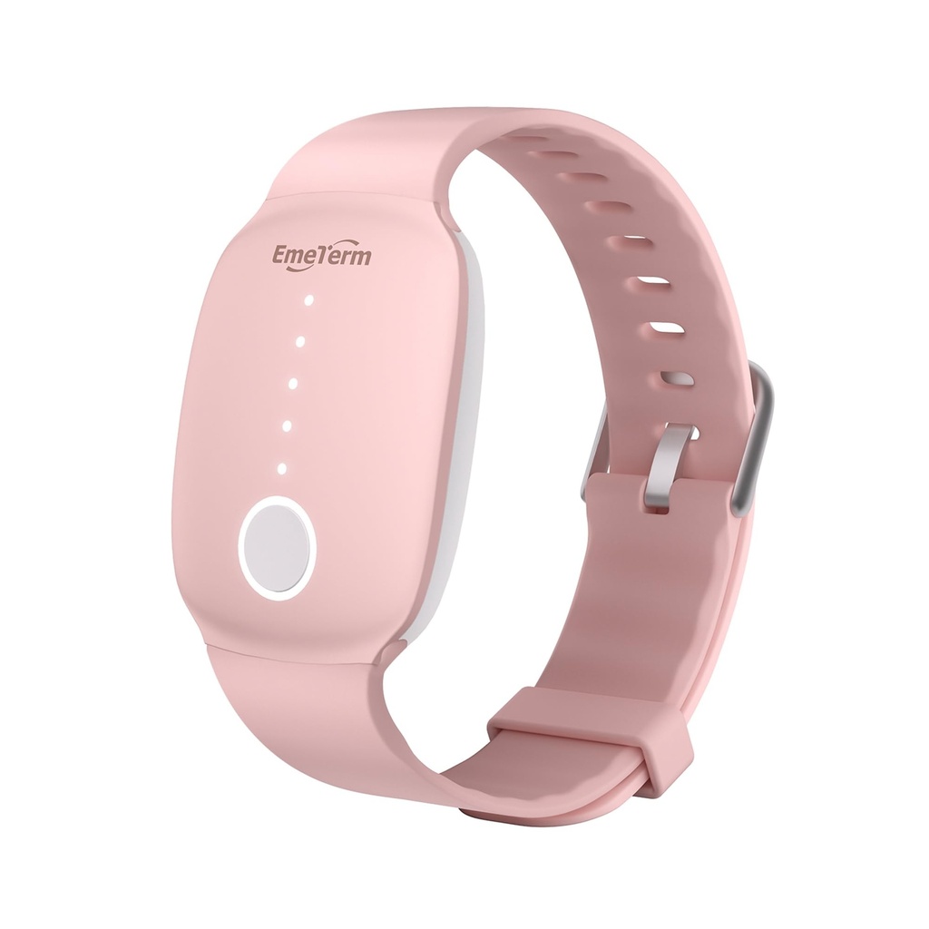 Emeterm fashion FDA-Cleared Relieve Nausea אלקטרודה Stimulator Morning Cancerness Motion Travel Diseaseness Vomit Relief Rechargeable No Gel Drug Free Wrist Bands ללא תופעות לוואי