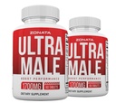 (2 Pack) Ultra Male Pills, Power Ultra Male תוספת מתקדמת פורמולה, 120 הרוזן