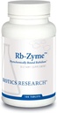 Biotics Research Rb Zyme Whole Food Rubidium Source, Ultra Trace מינרלים, Glandular Health. 100 טבליות