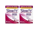 Slow Fe Slow לשחרר ברזל, 60 טבליות (Pack of 2)
