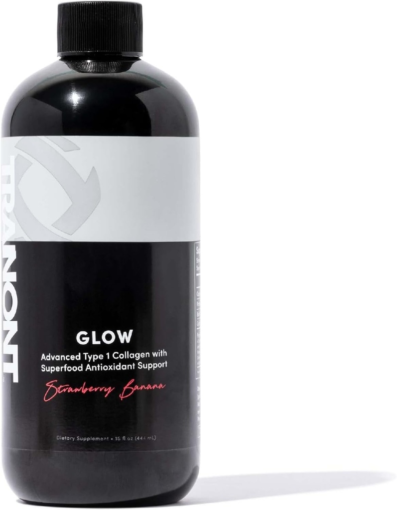 Tranont Glow | Strawberry בננה | סוג 1 קולג'ן עם Superfood Antioxidant Support