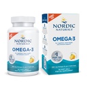 Nordic Naturals אומגה 3, Lemon Flavor - 90 Soft Gels - 690 מ"ג אומגה 3 - שמן דגים - EPA & DHA - Immune Support, Brain & Heart Health, Optimal Wellness - Non-GMO - 45 משרתים