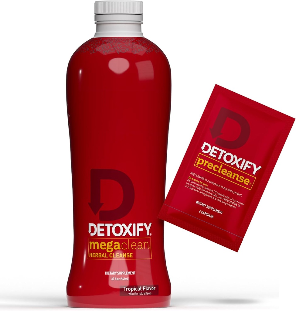 Detoxify Mega Clean and Pre ניקוי בונדלה