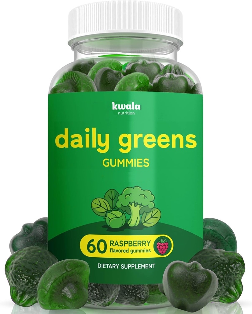 Daily Super Greens Gummies to Boost Energy[עריכת קוד מקור | עריכה] עם Moringa, Spirulina, Chlorella, Veggies & More | כולל 8 בלירות | עבור נשים וגברים | טבעוני, Non-GMO תוסף | 60 Count