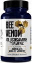 GenRehouse: Bee Venom Dietary תוסף - Glucosamine Turmeric בלנדר, משפר בריאות משותפת, ניידות ונוחות תוספת גלולות כוח - תרכובת בריאות טבעית - 60 קפסולות (1)