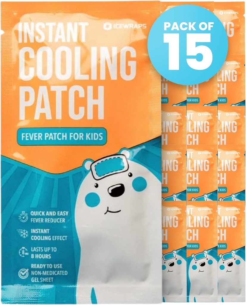 ICEWRAPS Fever Patch for Kids & Adults