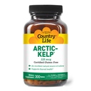 Country Life Arctic-Kelp – Natural Iodine Supplement for Thyroid and Immune Support - Vegan, Gluten-Free, 225 mcg - אידיאלי לבריאות Thyroid, Hypothyroidism ו- Adrenal Support, 300 טבליות