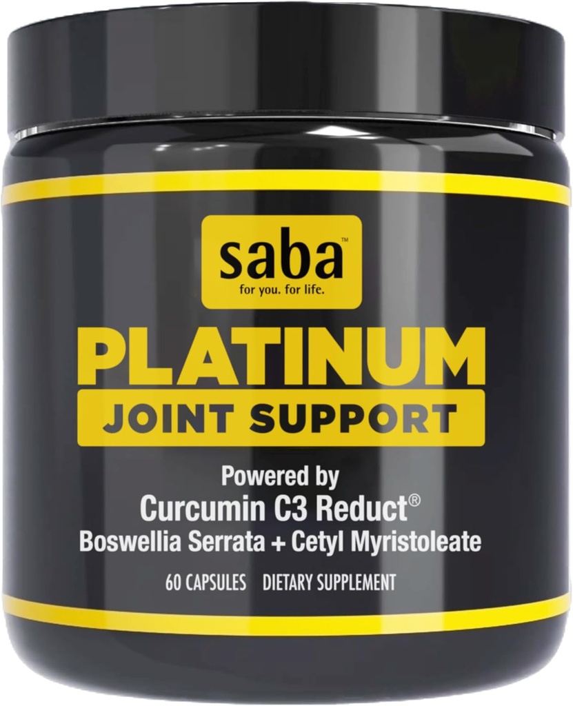 Saba Platinum: Joint Support - Fast-Acting and Potent Formula - 60 קפסולות