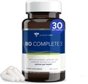 Gundry MD® Bio Complete 3, 3-in-1 Probiotics for Gut Health, Probiotics for Digestion, תוסף תמיכה ב- Bloating, Gas, Cravings, Energy Levels, Skin, and Focus, 30 יום אספקה