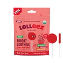 Lolleez אורגני Lollipop עבור ילדים Sore גרון הקלה, Variety Pack מושלמת עבור Soothing A Sore גרון בעוד Tasting Great, Strawberry, Watermelon & Orange מנגו, 28 הרוזן הרוזן הרוזן