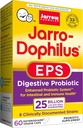 Jarrow Formulas Jarro-Dophilus EPS גבוה יותר, 25 מיליארד תאים Per Veggie קפסולות, תומך בריאות מעיים Gasto, 60 Count (Cool Ship, Pack of 2)