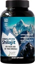 5000mg ההימלאיה Shilajit קפסולות לגברים ונשים - 40% Fulvic Acid + 85+ סוללות מינרלים