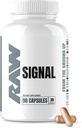 RAW Signal Fadogia Agrestis & Tongkat Ali תוסף, 90 קפסולות - טונגקאט עלי לגברים עם (Longjack Root Extractis) ו Fadogia Agrestis - מקסיםize & Boost Male Performance