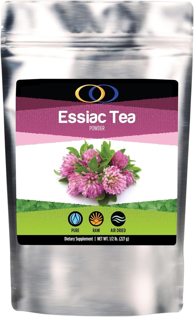 באופן אופטי אורגני ESSIAC Tea 8 אבקת Herb - ארה"ב והאיחוד האירופי צומחות יפה עשבי הקרקע! - מתכון פרס של רנה Caisse עם שורשים סורל כבשים!