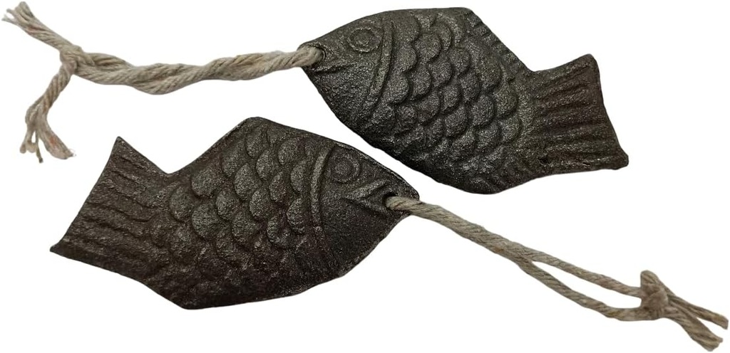ברזל דגים, 2 Pack Fish for Deficiency, מקור טבעי של ברזל, כלי בישול בטוח להוסיף מזון ומים, להפחית את הסיכון של יעילות, תוספת לנשים בהריון ו טבעונים