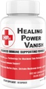 Herp Rescue Healing Power Vanish, Immune Support for Women, Mushroom, Pure Shiitake Mushroom, Beta Glucan, Red Marine Algae, 60 קפסולות