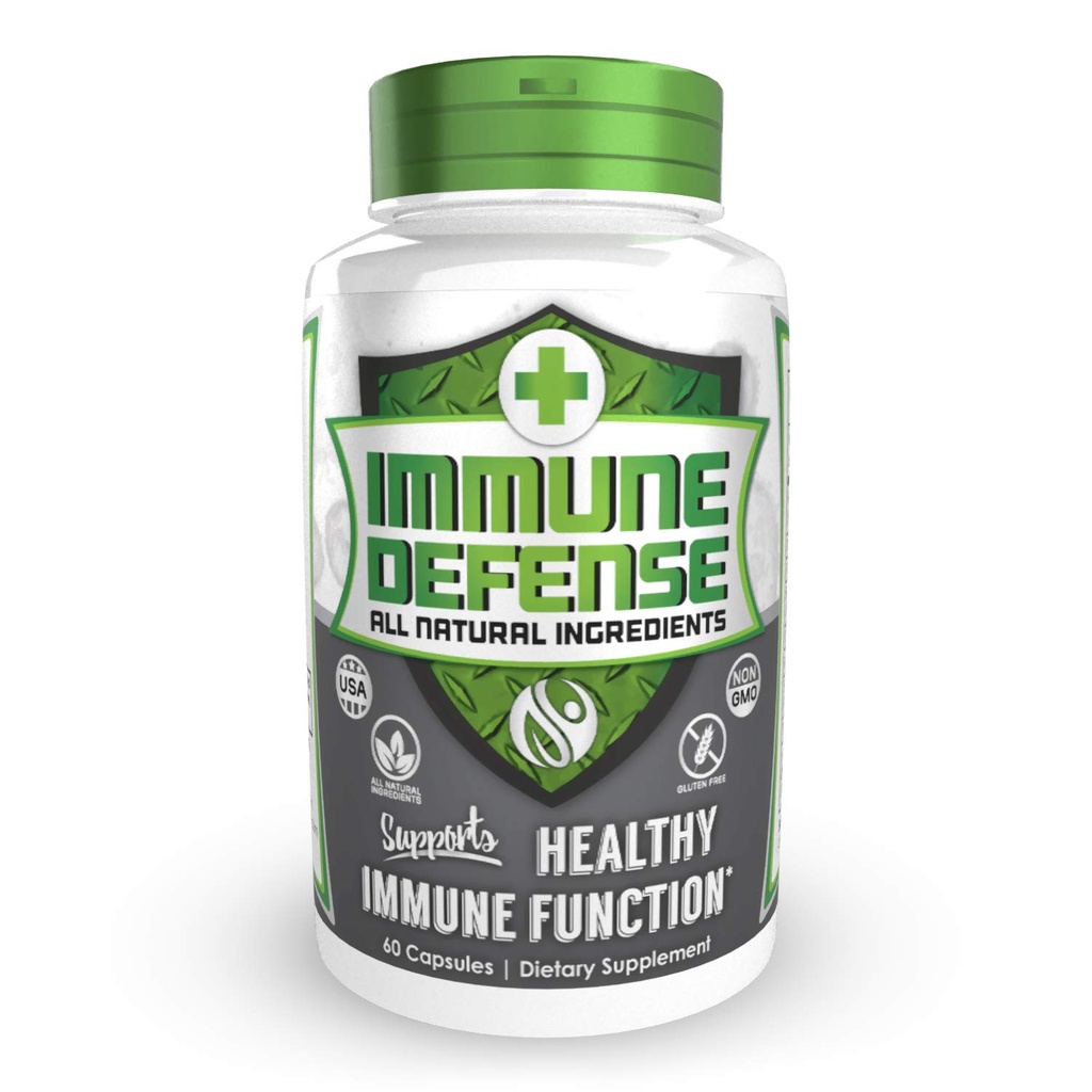 Immune Defense Capsules | 60 Count | Natural Immune Booster | Natrium Health