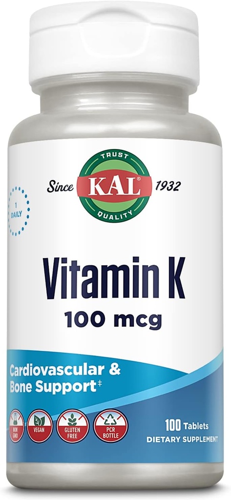 100 מקג K1 טבליות, 100 Count