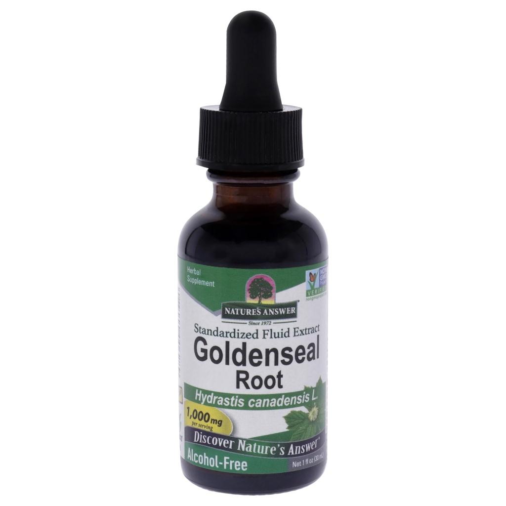 מקור: Nature's answer Goldenseal Root | Herbal Supplement