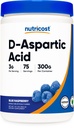 מזון מזינים D-Aspartic Acid (DAA) אבקת 300G (כחול פטל) - אבקת D-Aspartic Acid