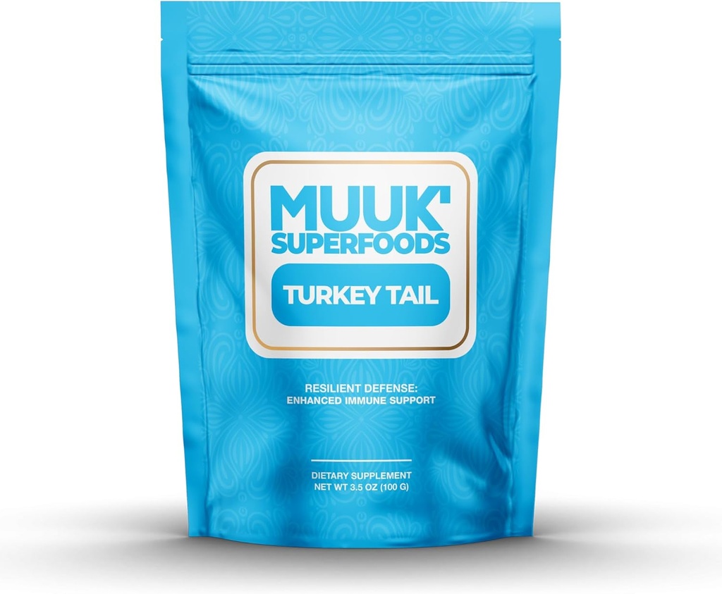 MUUK' SUPERFOODS Organic Turkey Tail Mushroom