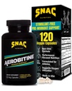 SNAC Aerobitine - Stimulant Free Pre-Workout תוסף עבור מקסימום Endurance. Nitric Oxide Booster, משפר את זרימת הדם, מצמצם את היתרונות Fatigue & Thermogenic. 120 קפסולות