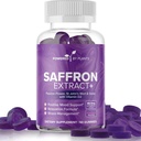 Saffron לחלץ חניכיים עם Passionflower & ויטמין D2 - תוספי Saffron עבור תמיכה Mood, העיכול, אנרגיה 60 לשרת