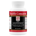 Health Concerns Six Gentlemen - Digestive Health & Chi Support Supplement - Licorice Root, ג'ינג'ר וקודופוזיס פורמולה - Bloating, Gas, Nausea - 90 קפסולות - מרפא מרפא סיני