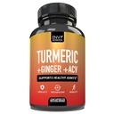 Envy Nutrition Turmeric & ג'ינג'ר קפסולות תוספי מזון עם Apple Cider Vinegar - תמיכה משופרת של Immunity & Metabolism - 95% Curcuminoids, Bioperine (Black Pepper) עבור Absorption העליון - 60s Caps Capscapscapscapism & Metabolism תמיכה - 95% Curcuminoids, Bioperine (Black Pepper) עבור Absorption העליון - 60sorption - 60scapsorption - 60scapsorption - 60scapscapscapscaps