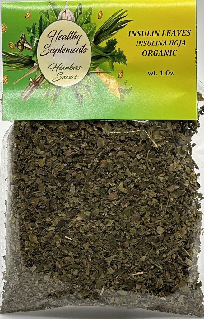 Insulina Hoja Organica 1 Onz + 1 תוספת Bag Insulin Leaves אורגני 1 עלz