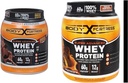 גוף מבצר 100% Whey, אבקת חלבון פרימיום, שוקולד, 1.78lbs (Packaging May Vary) ו 100% Whey, אבקת חלבון פרימיום, חמאת בוטנים שוקולד, 1.78lbs (Packaging May Vary)