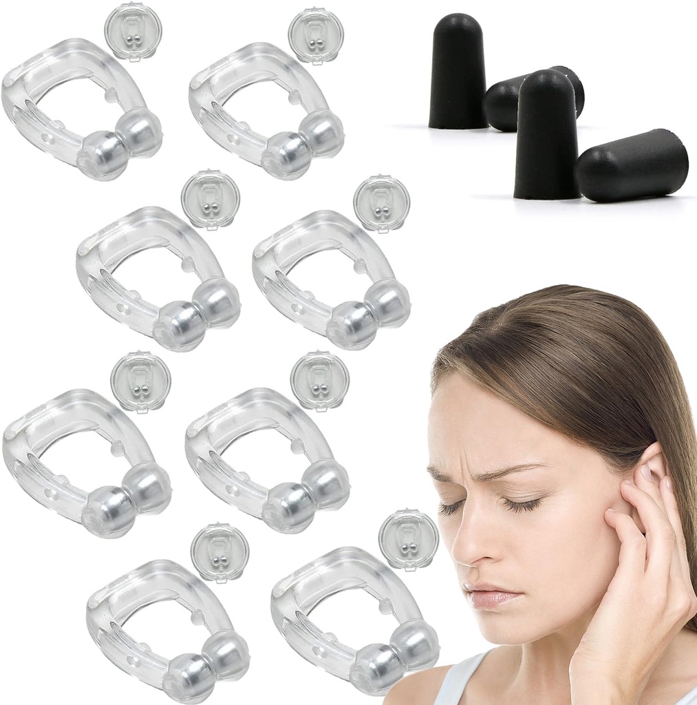 Tinnitus הקלה לרינג אוזניים, Acupeace Tinnitus הקלה מכשיר, Acupeace Anti Tinnitus הקלה אוזניים קליפ, התקן לעצור את צלצול האוזן (4Pairs)