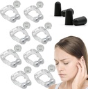Tinnitus הקלה לרינג אוזניים, Acupeace Tinnitus הקלה מכשיר, Acupeace Anti Tinnitus הקלה אוזניים קליפ, התקן לעצור את צלצול האוזן (4Pairs)
