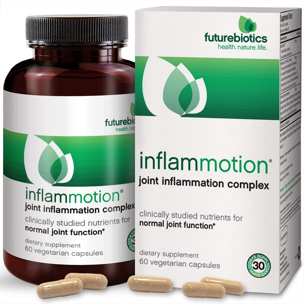 Futurebiotics InflamMotion, Joint Inflammation Complex, 60 קפסולות צמחוניות