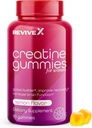 Revive X Glute Gummies, Creatine Gummies 3G, Lemon Drop, 30 משרתים, 90 Count, Monohydrate, שריר בונה, קריטין עבור נשים, קריטין, גלוט חניכיים (Award win)