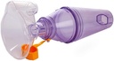 HealthAndYogaTM Spacer for Using Puffer - סיוע הסתגלותי עבור Better and Deeper Puff משלוח לתוך Lungs - לתאם יחסי Puff עם נשימה טבעית