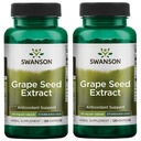 Swanson Grape Seed Extractd Extract (Standardized) 50 מיליגרם 120 קפסולות (2 Pack)