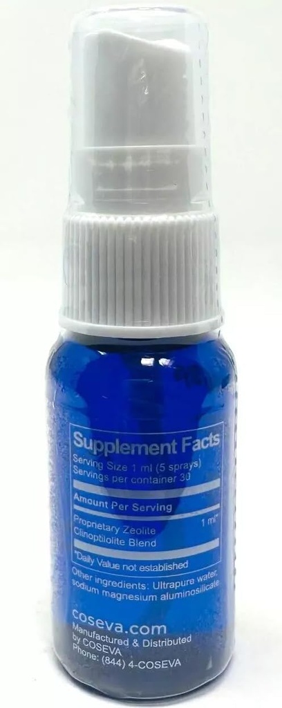 Coseva Advanced TRS Toxin & Contaminant Removal תמיכה 30 mL 1 oz