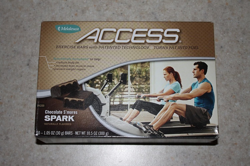 Melaleuca Access תרגיל Bars-Chocolate S'mores Spark
