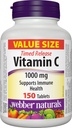 Webber Naturals ויטמין C Time לשחרר 1000 מ"ג, 150 טבליות