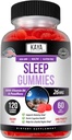 Kaya Naturals Sleep Gummies (26 מ"ג) - תוספי בריאות ו- Sleep Aid for Adults - ויטמין B6 ו- Melatonin Gummies - חניכיים לנשים וגברים - 120 ספירה